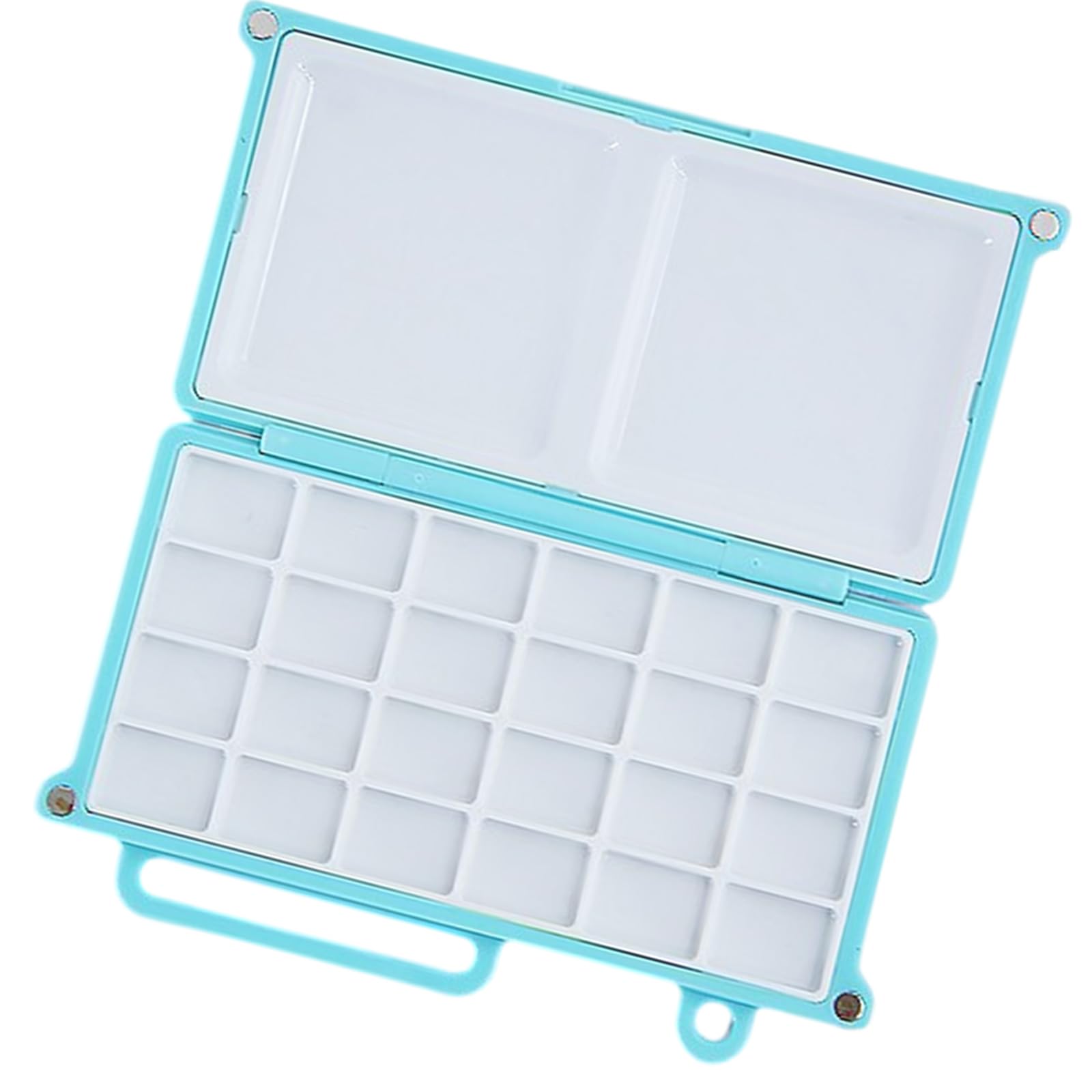 24 Colors Watercolour Paint Palette Empty Watercolor Watercolour Box Tray for Artists