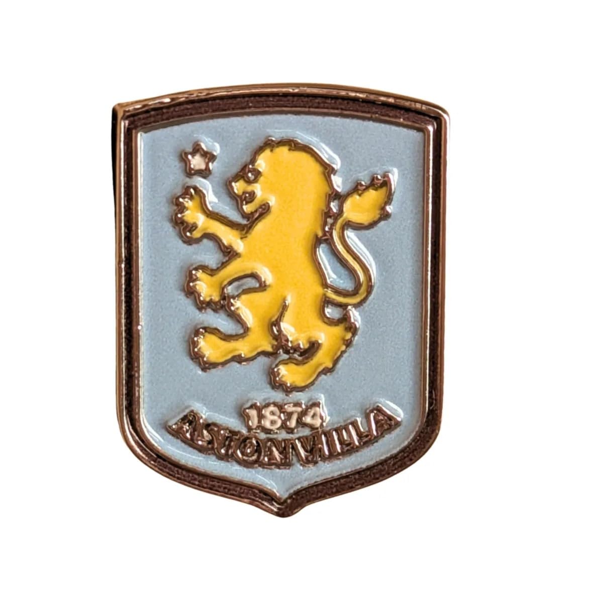 Aston Villa FC Crest Pin Badge, Football Accessories, Sports, Gift