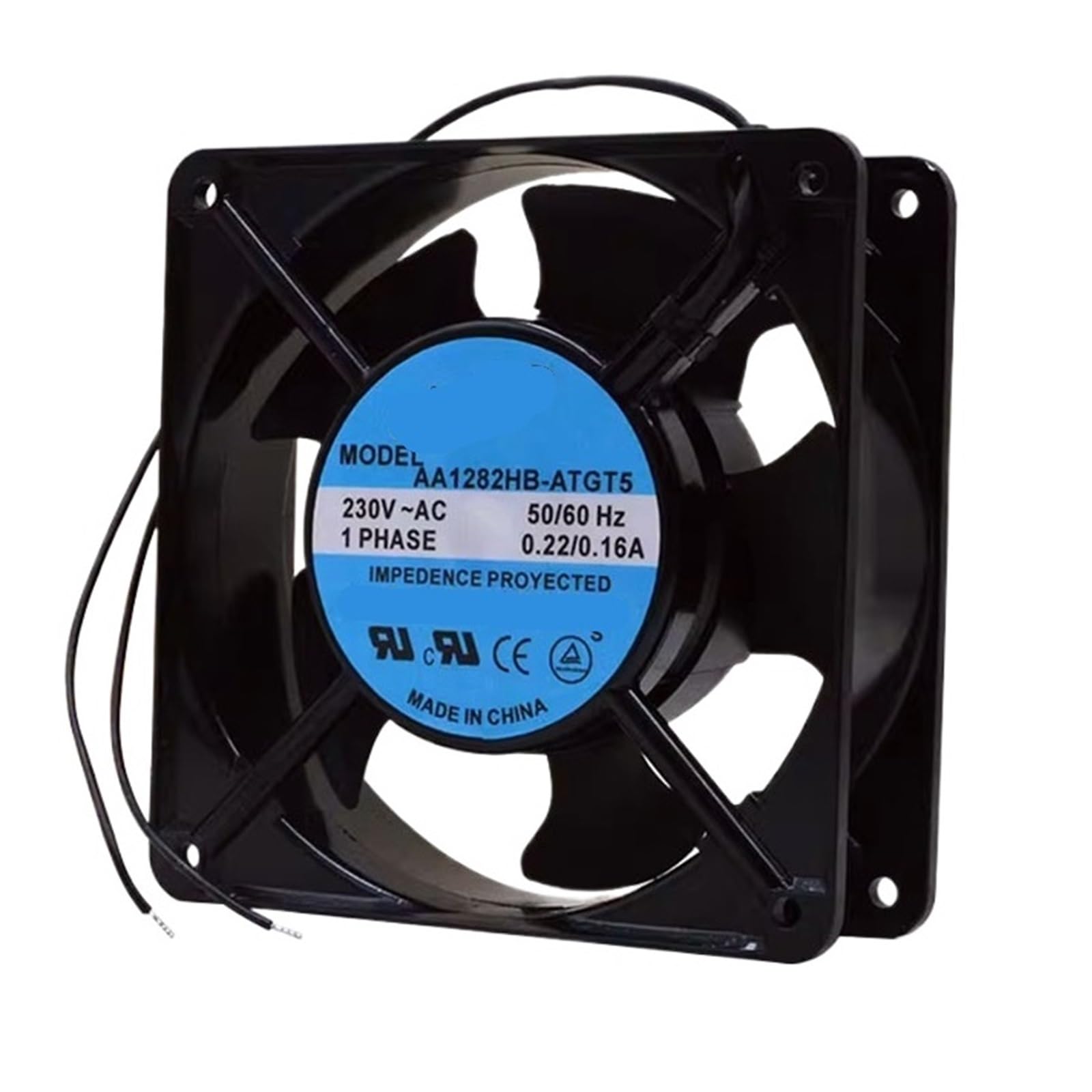 AA1282HB-ATGT5 AC 220V 0.16A 12038 120x120x38mm 12cm Wentylator CHŁODZENIA
