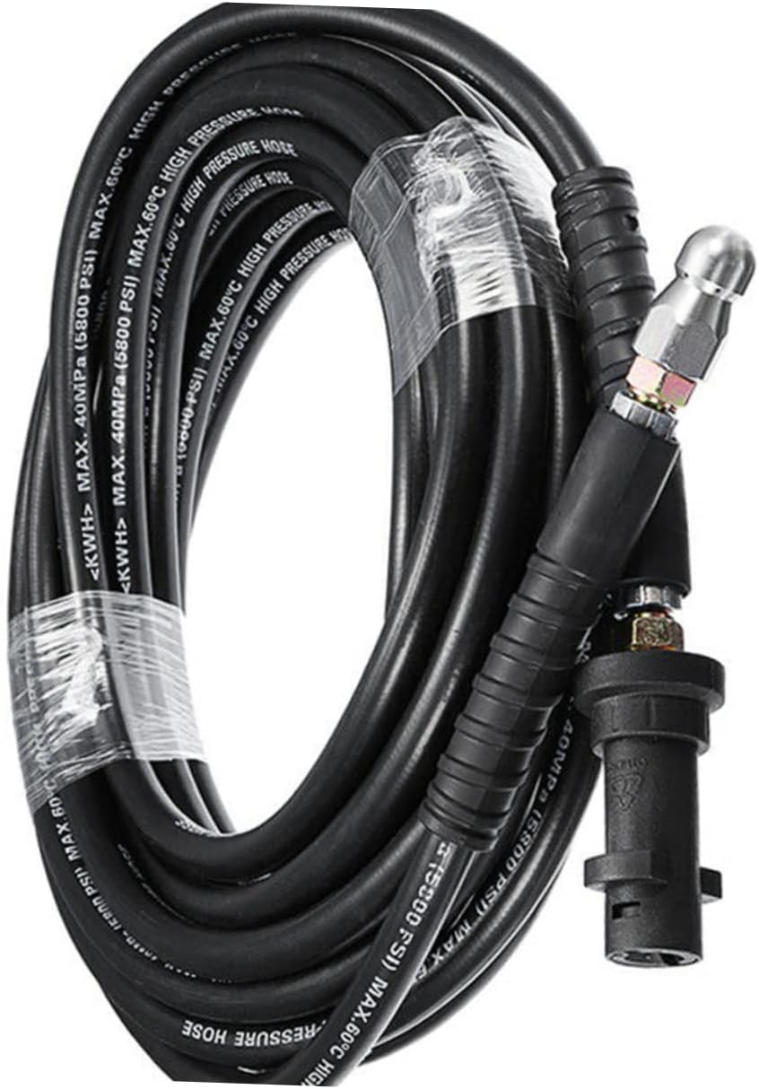 HANABASS 1pc High Pressure Washer Hose for Pressure Washing Machine Drain Hose Compatible Washers Flexible Sewer Dredging Cleaning Tool