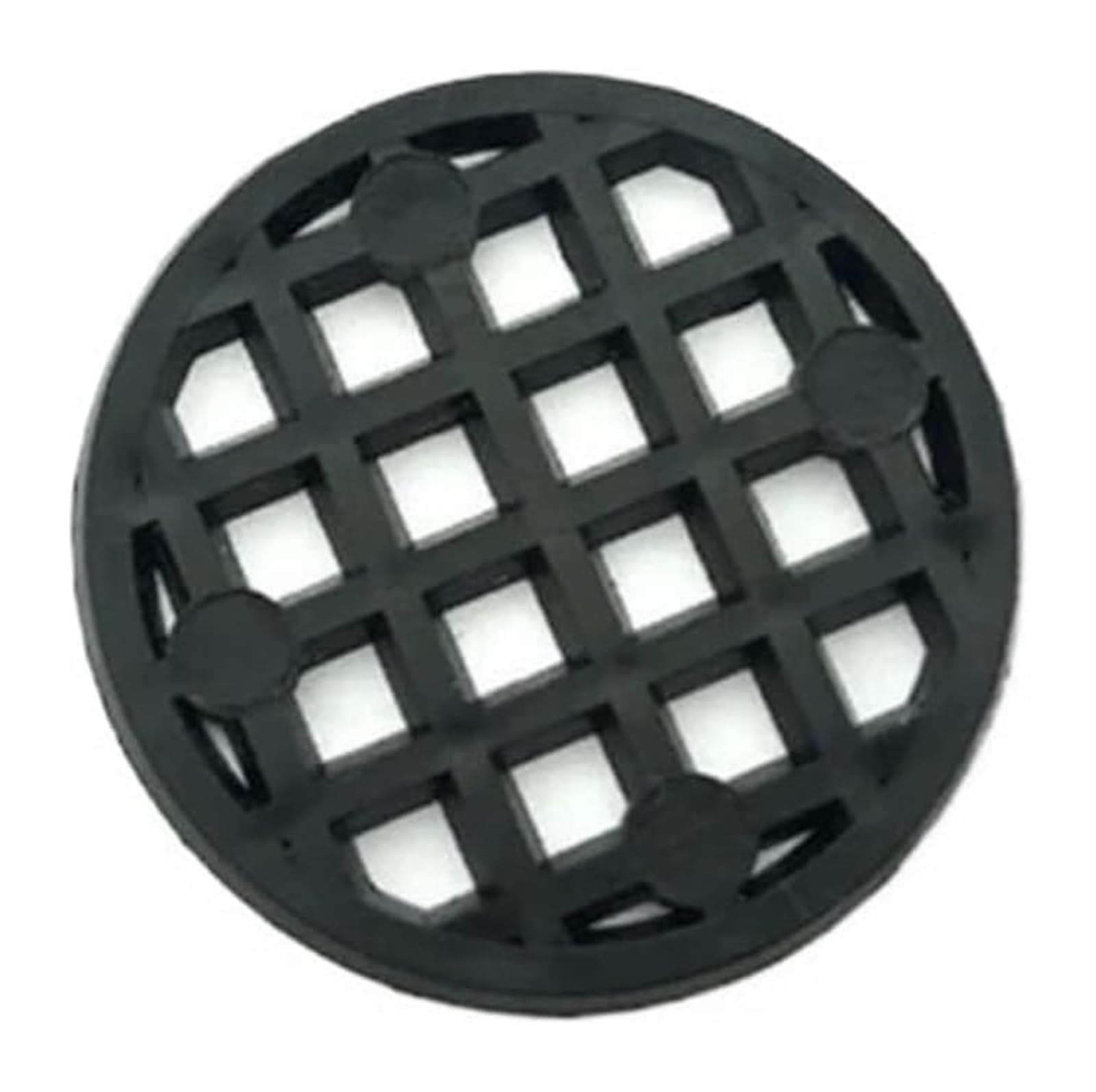 QCKNKMGG Gardening Flower Pot Hole Mesh Mat, Plastic Bonsai Pot Bottom Mesh Grid or Gardening Black 2.5-7.5cm(2.5cm)