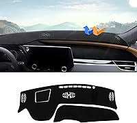 Vista 23 de Autorder Alfombrilla de Salpicadero para Rivian R1T 2022-2025 2026 Accesorios Cubierta de Salpicadero Manta de Salpicadero Franela Protección contra