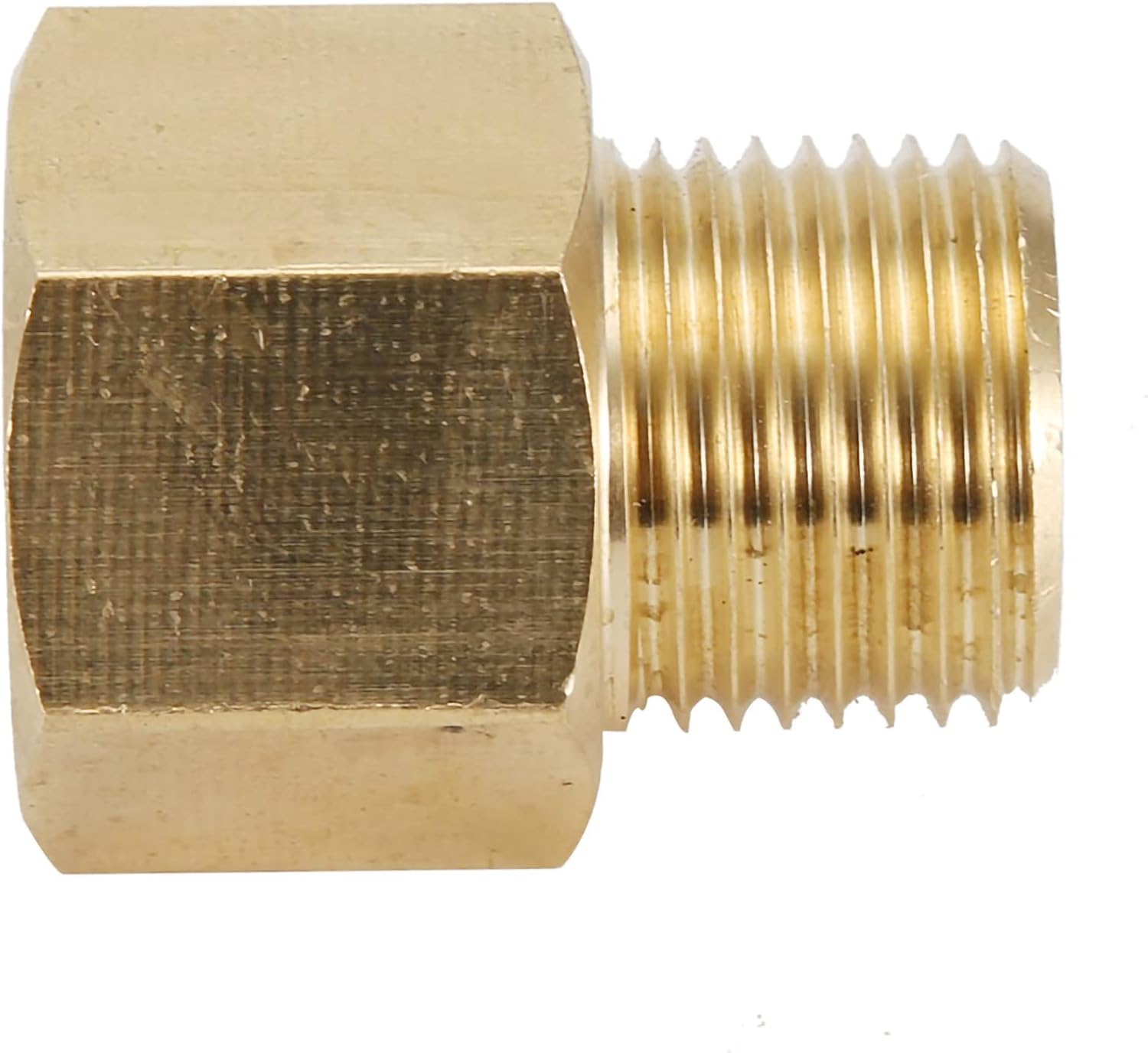 CO2 Tank Adapter, Quiet Operation, Paintball to Keg Converter, Brass W21.8 CGA320 Conversion Easy Installation, for Aquarium Fish Tanks, Home Brewing Systems, Soda Kegs, Paintball