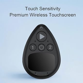 Wireless Auto Tapper, Advanced Touch Technology Bluetooth Screen Clicker for Live Streaming Gaming Editing, Compact Design