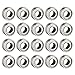 uxcell 683ZZ Ball Bearing 3mm x 7mm x 3mm Double Shielded 683-2Z Deep Groove Bearings, Carbon Steel Pack of 20