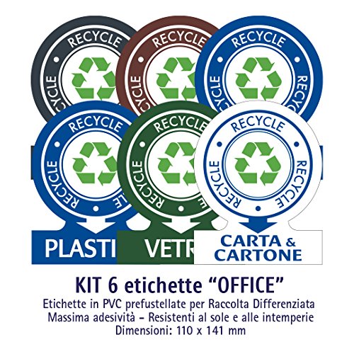 ATK - Etichette autoadesive in PVC per la gestione...