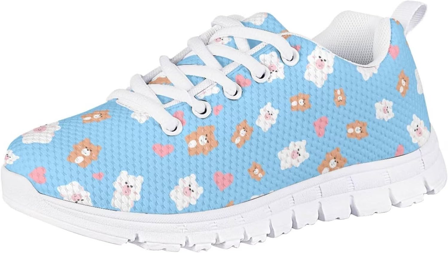 Girls' Sneakers Little Kids Breathable Soft Running Shoes Cute - Main Image