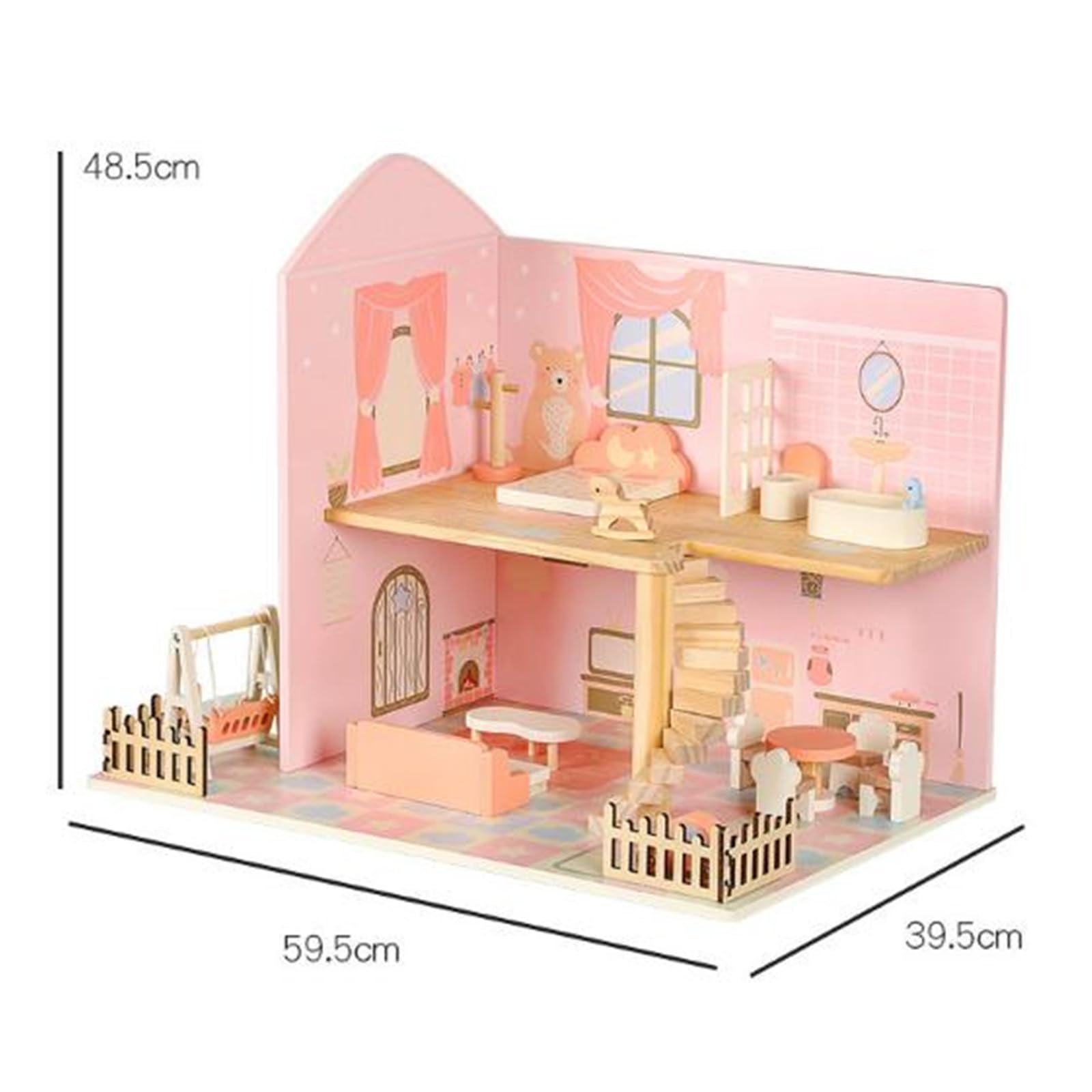 和室　ピンクのドールハウス ピンク和室ドールハウス その他置物 一寸法師 通販 12190694