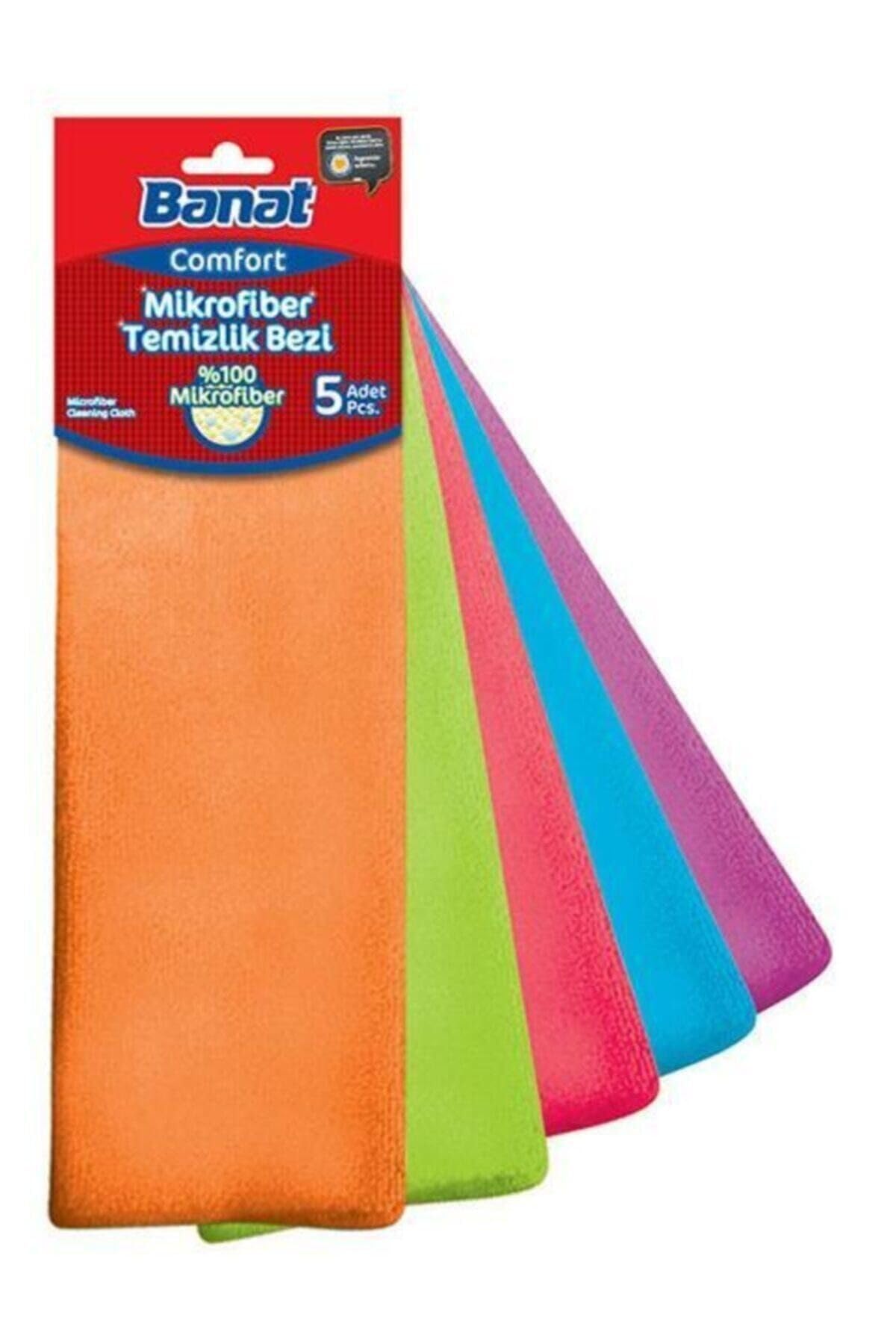 Banat Bella Mikrofiber Temizlik Bezi 5'Li