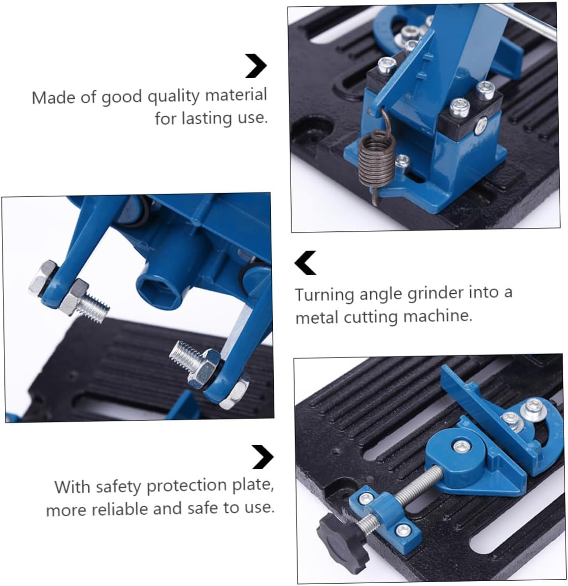 Angle Grinder Stand and Holder Fixed Bracket Metal Cutting Machine Support Desktop Rack for Power Tool Accessories