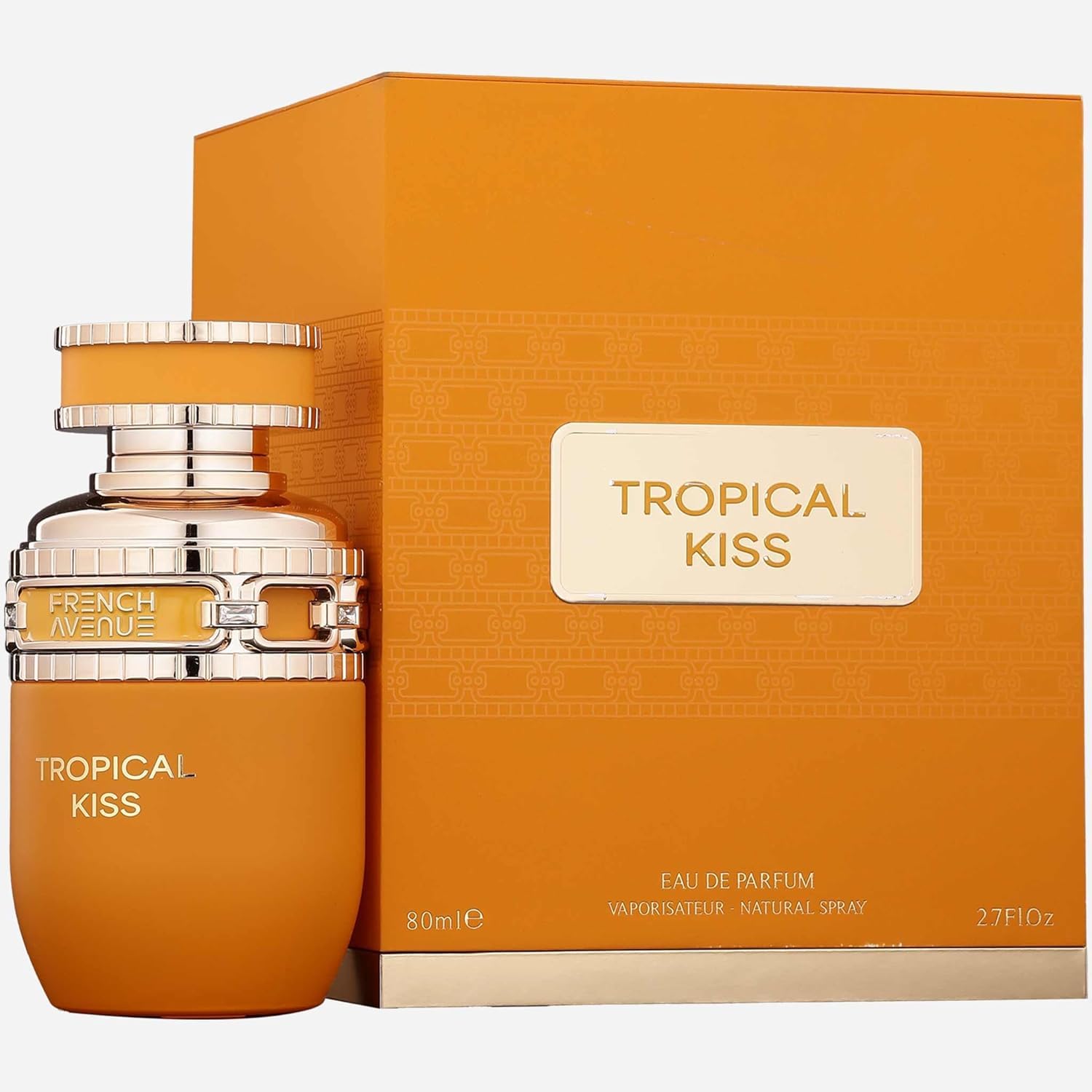 Tropical Kiss Eau de Parfum by Fragrance World, Fruchtiges Parfüm für Damen, 80ml