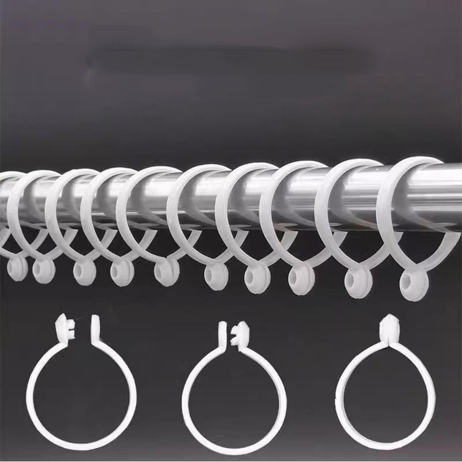 Anillos de Cortina Que se Pueden Abrir con Clips, Anillos de riel Cortina