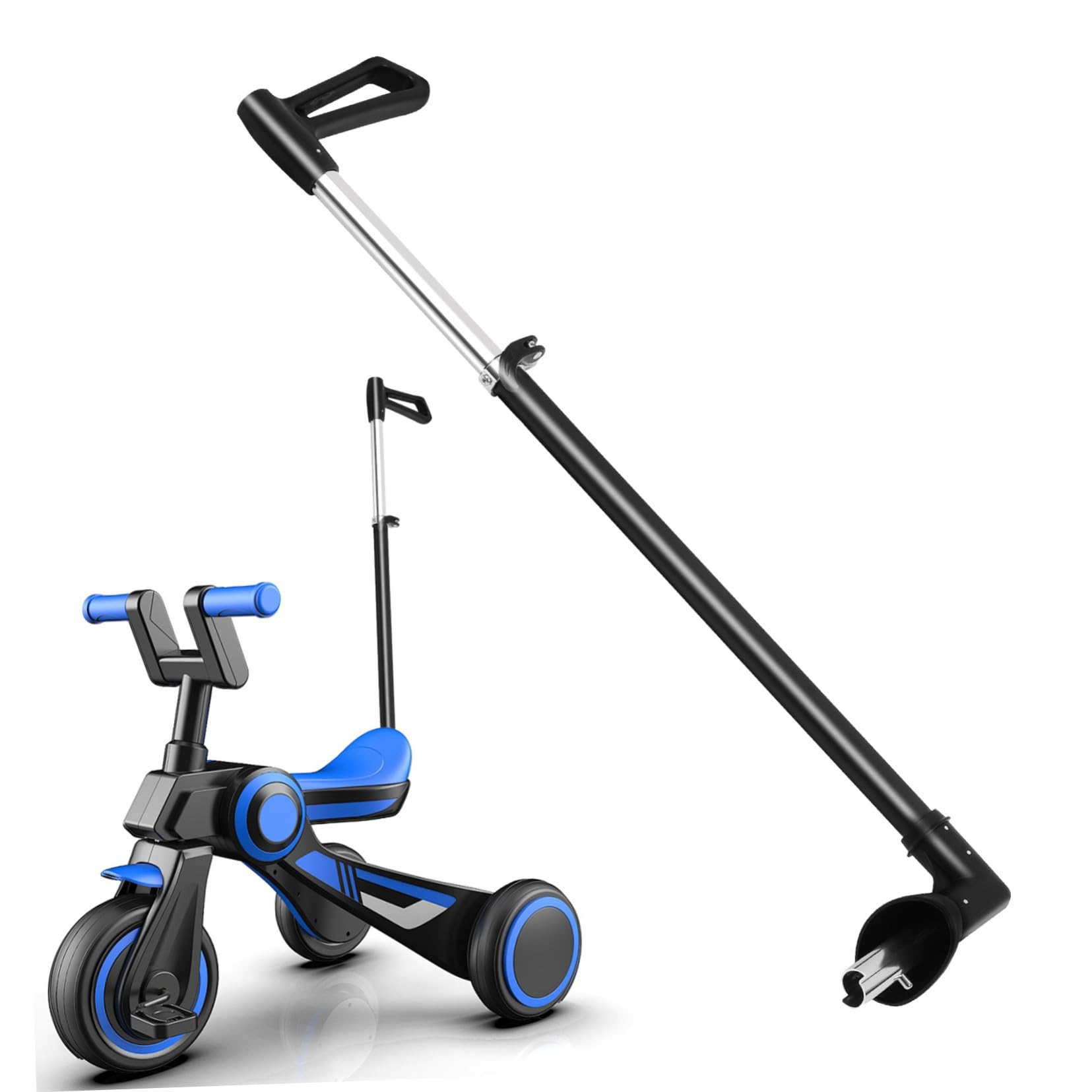Beaupretty Manillar de Repuesto para Cochecito Accesorio Estable y Ergonómico Compatible con Carrito Negro Mango Práctico para Empujar y Tirar Mejora Comodidad Padres Paseo