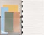 Hilroy Premiere Spiral Un carnet de notes, petit, 6” x 9.5”, Papier doublé de crème, 160 Pages/80 Feuilles (590001)