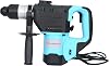 Powerful 1100W Rotary Hammer Drill for Demolition and Concrete Work, 3, Lightweight Design, Blue and Black