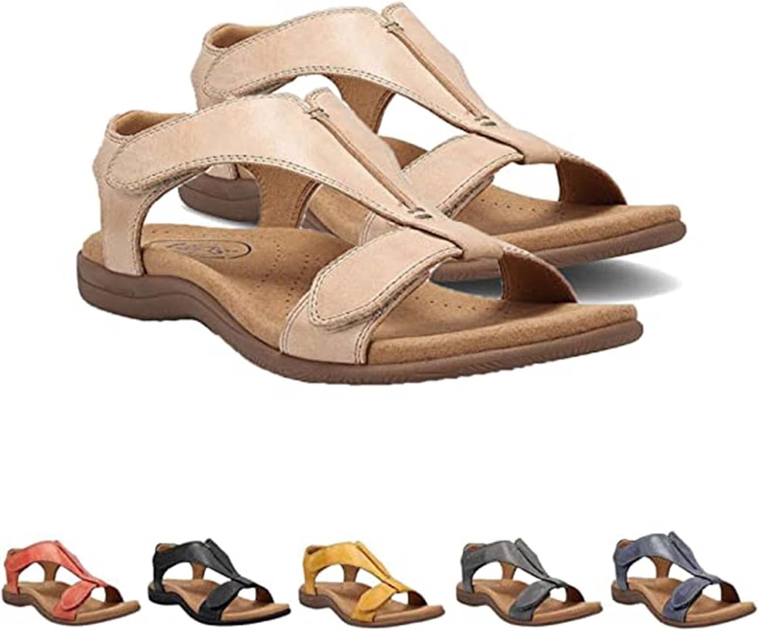 Dotmalls Women's Comfy Orthotic Sandals, Women's Arch Support Flat