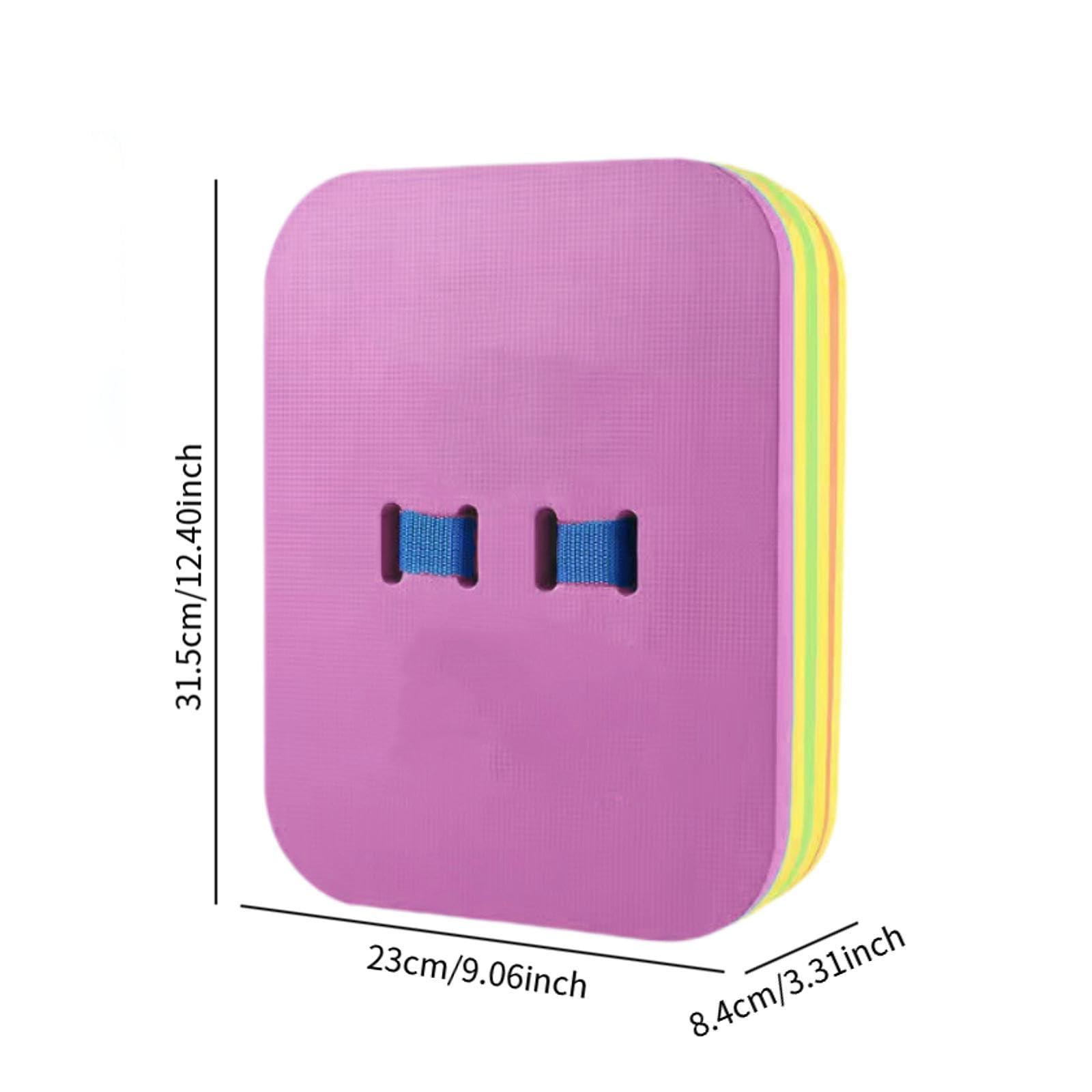 Colaxi Back Float Swim Trainer,Swim Bubble Multiple Layers Swim Belts Buoyancy Aid,Adjustable Belt for Practice Children Pool Summer, Pink