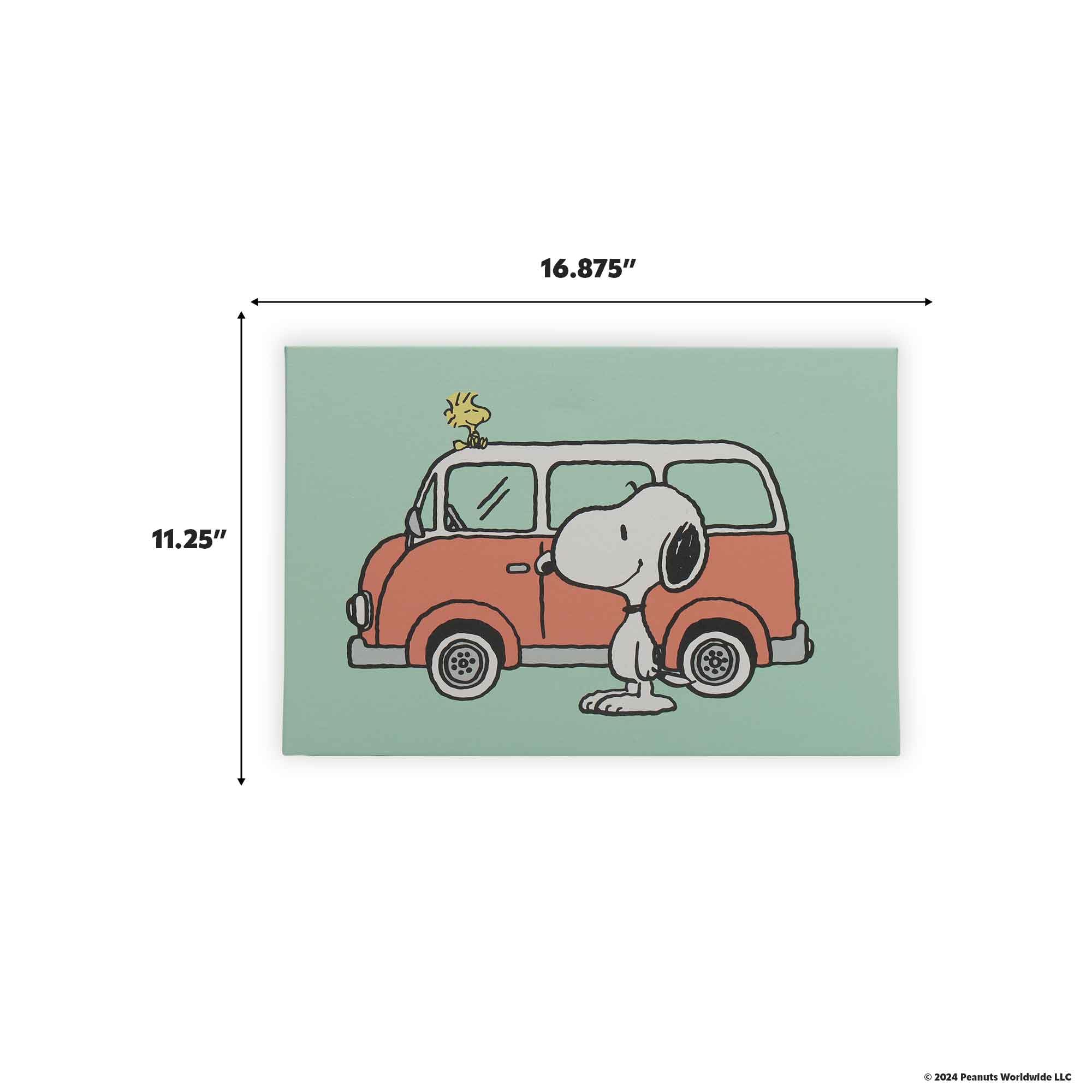 Amazon.com: Open Road Brands Peanuts Snoopy Retro Bus Gallery