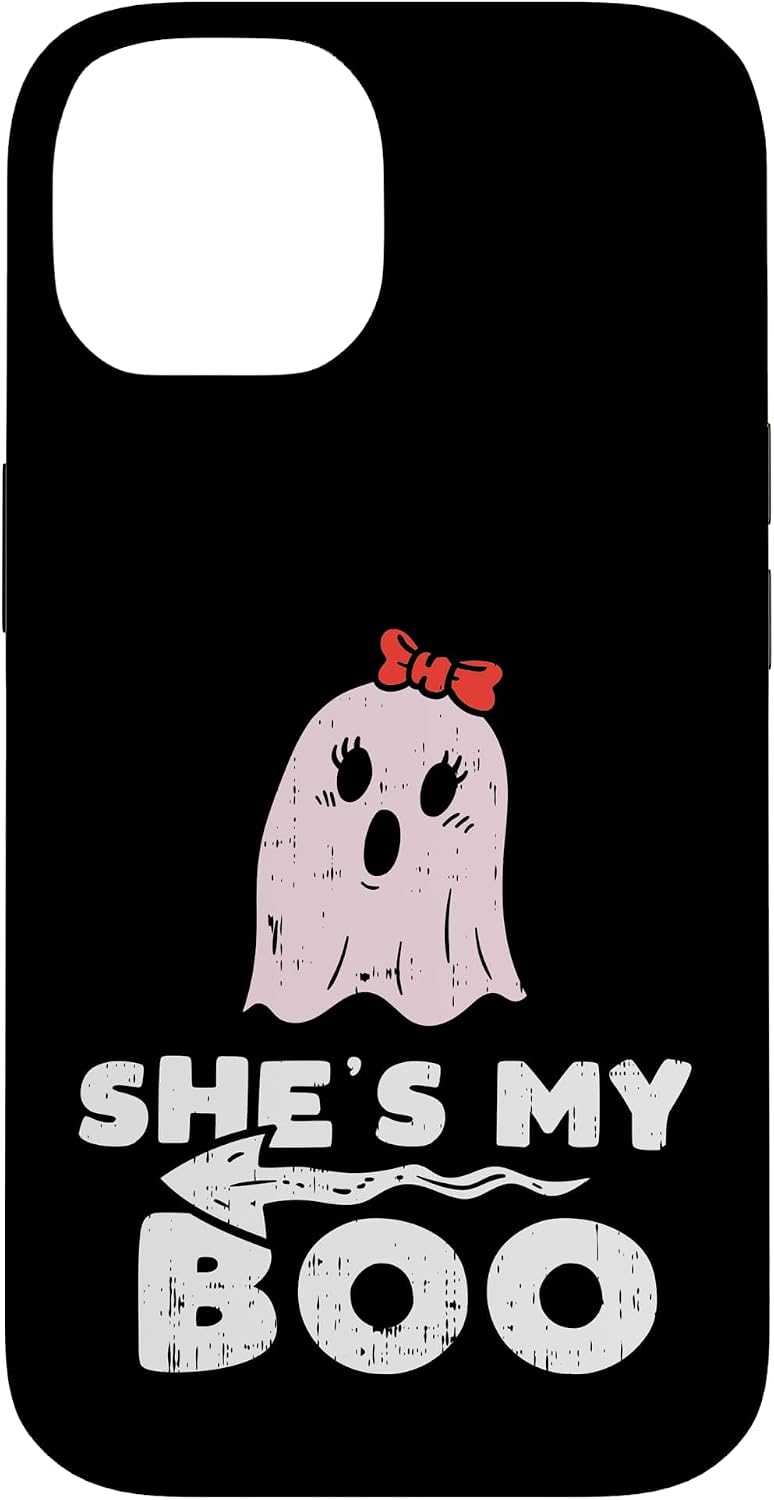Shes My Boo Cute Matching Couple Halloween Costume Boyfriend Case for iPhone XR image 4