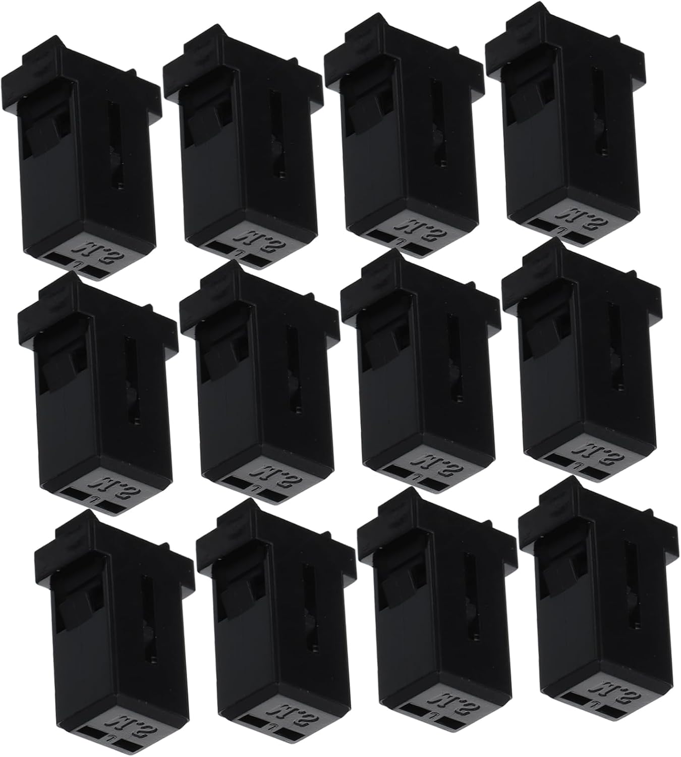 PRETYZOOM 200pcs Trash Can Push-Button Lock Latches Garbage Bin Replacement Clips for Easy Installation Strong Plastic Material Compatible Trash Cans