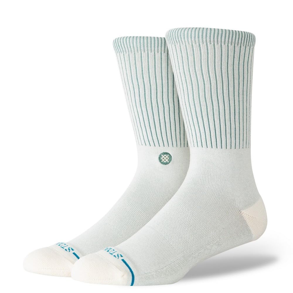 Stance Unisex Canvas Crew Socks, Pop Crew Socks, Medium