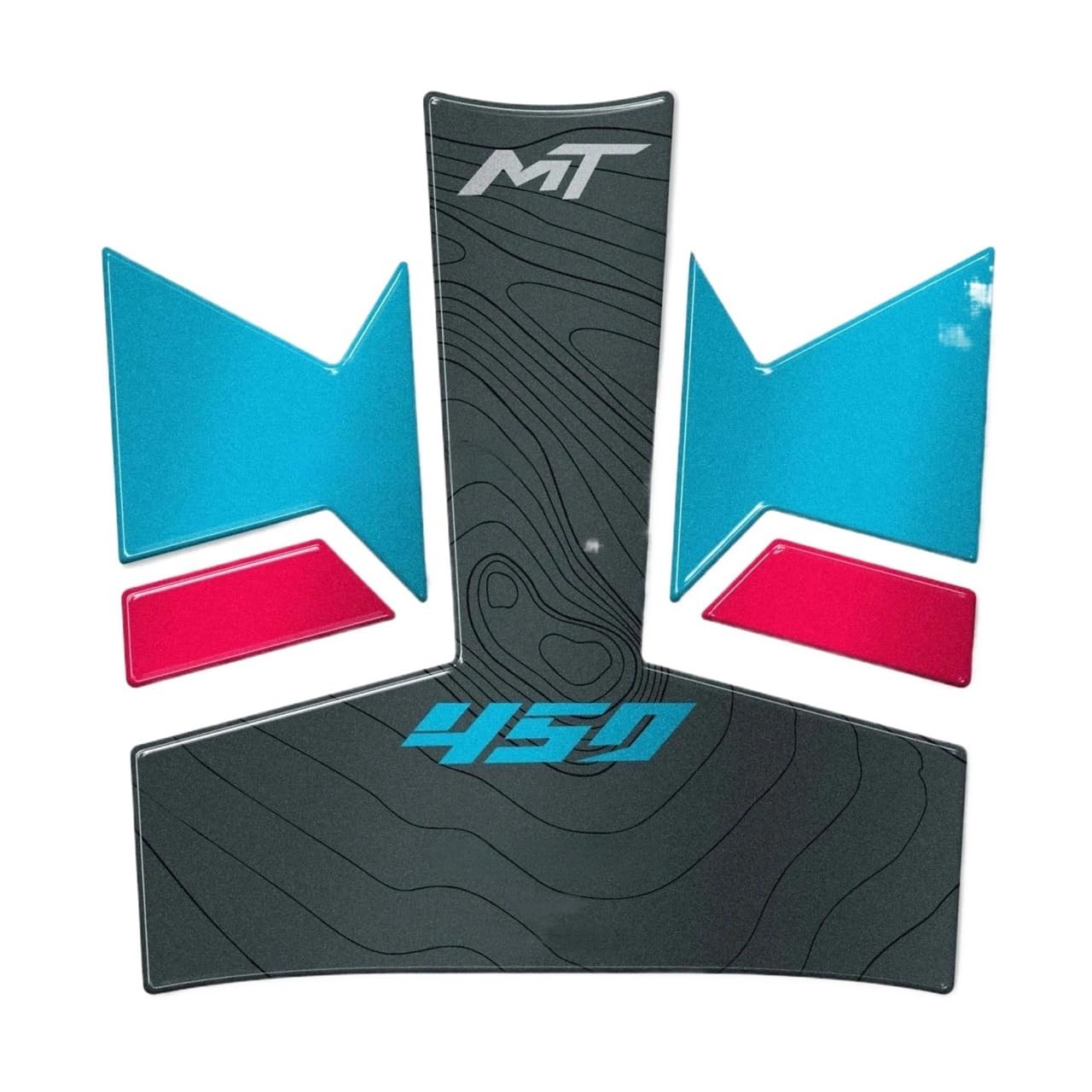for CFMOTO 450MT 450 MT 2024 Motorcycle Sticker Kit Motorcycle Accessories Non-Slip Tank Pad Sticker Traction Fuel Decal Tank