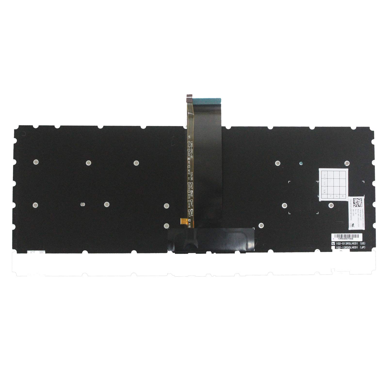 Teclado retroiluminado para portátil Toshiba Satellite E45t-B4204 E45T-B4300 E45T-B4106 E45T-B E45-B Serie B H000069210, 0KN0-VP4US12, MP-13R53USJ528 5