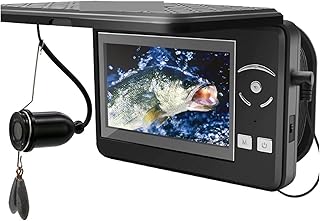CâMera De Pesca SubaquáTica Câmera portátil de pesca subaquática à prova d'água, localizador de peixes, câmera DVR, com display LCD de 4,3 polegadas, lago de gelo, barco de pesca Localizador De Peixes
