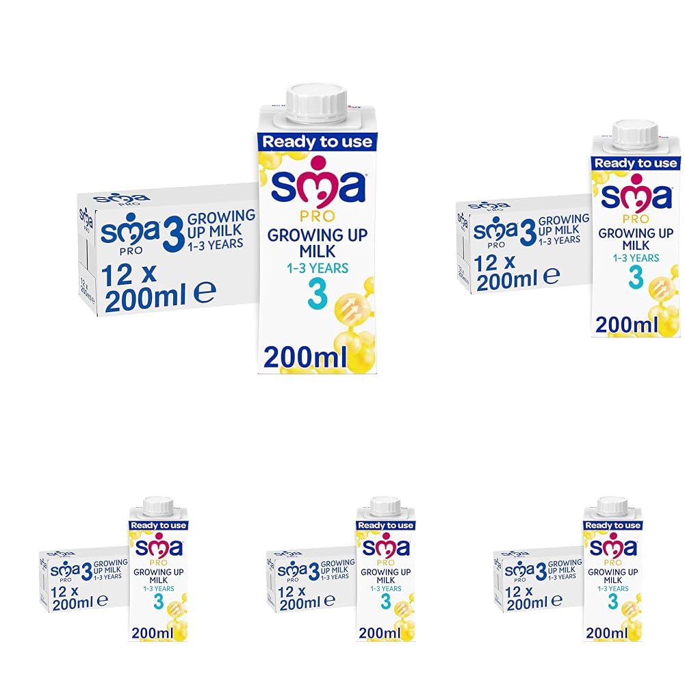 SMA PRO Growing-Up Baby Milk - 1-3 Years | Ready to Use Liquid Formula Milk 200 ml (Pack of 12) — view 7