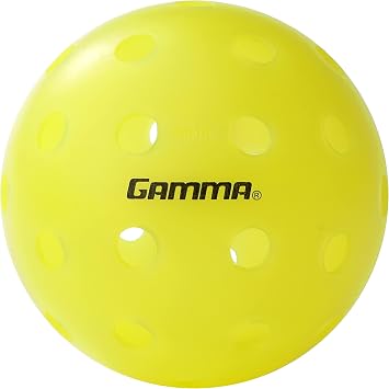 Gamma USAPA Approved Fiberglass Pickleball Paddle Set with 2 Paddles, 3 Outdoor Balls, Sling Bag, Fusion React Pickleball Bundle, Red/Blue, Pickle-Ball Equipment