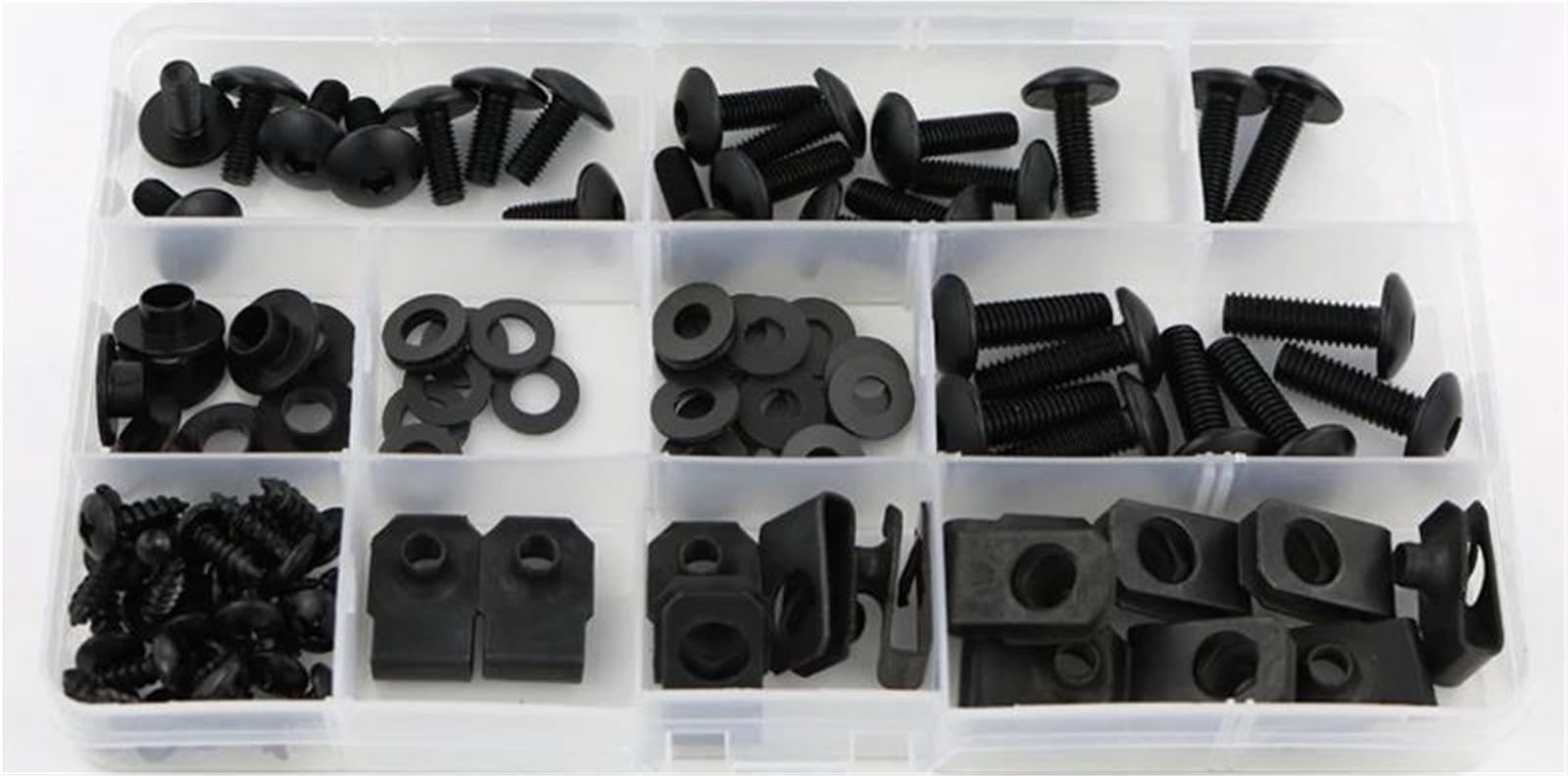 Kit Carénage GROM MSX125 2013-2016 avec Visserie Complète Noir