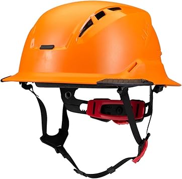 LIFT SAFETY Radix Full Brim Vented or Non-Vented Hard Hat | Twiceme Emergency ID | Lightweight Shell | Enhanced Airflow