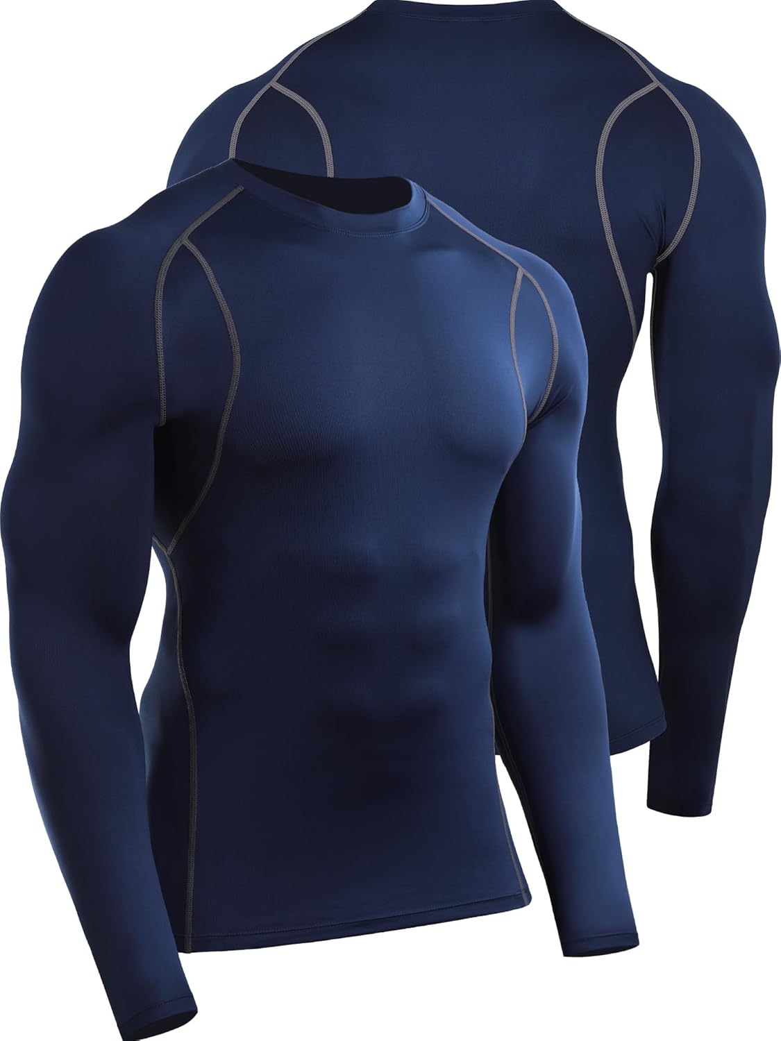 Cadmus Men’s Long Sleeve Running Tops Base Layers Compression T-Shirts Quick Dry Wicking Gym Athletic Training Workout Tee Shirts Cadmus Men’s Long Sleeve Running Tops Base Layers Compression T-Shirts Quick Dry Wicking Gym Athletic Training Workout Tee Shirts