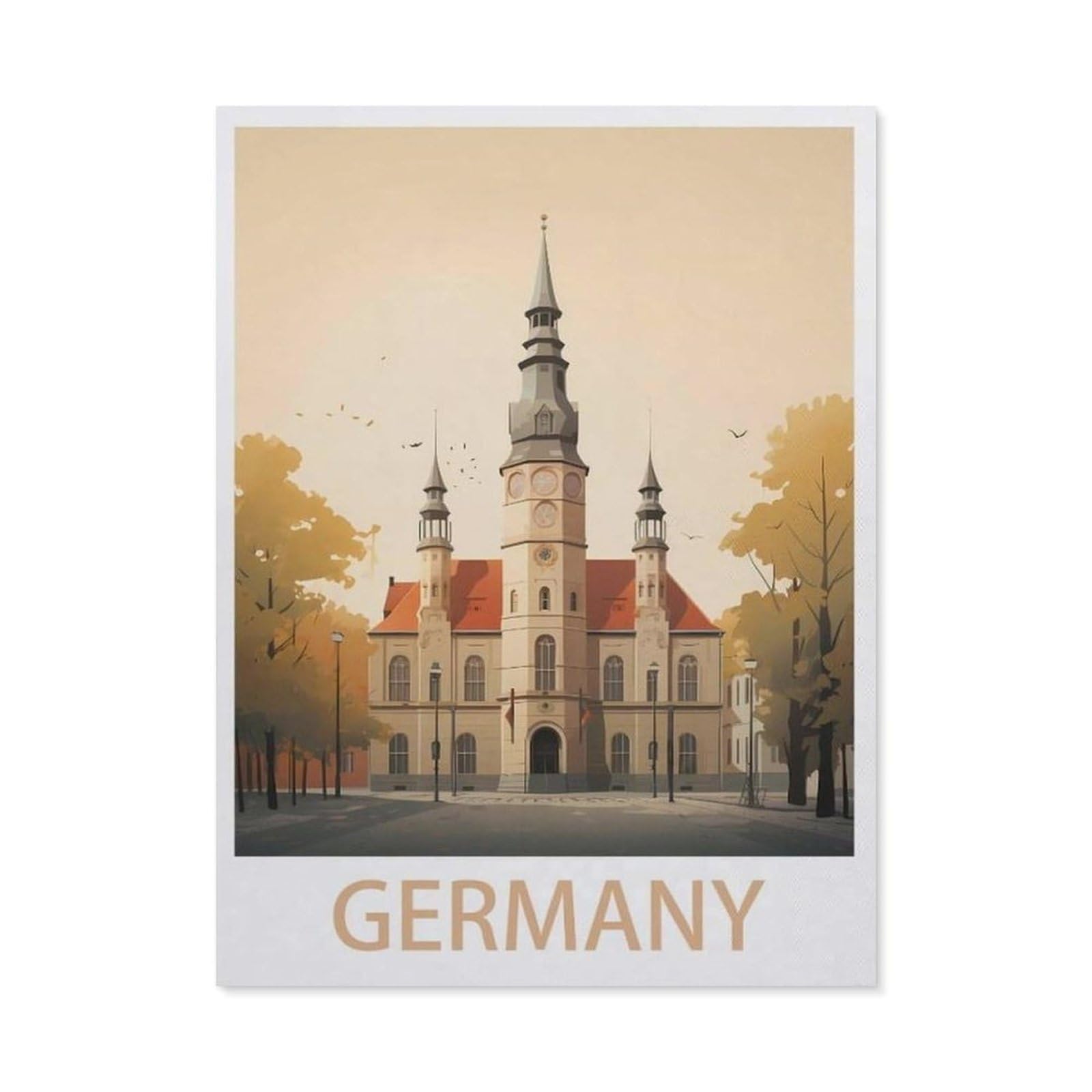 Metal Signs，Germany(15x30cm）