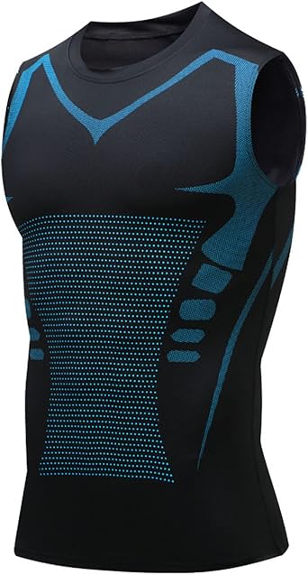 V Boost V2 Compression Shirt Men, V-Boost V2, Quick-Drying Breathable Sleeveless Undershirt, Instant Confidence