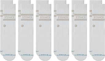Stance Vital Crew Sock 6-Pack for Men and Women