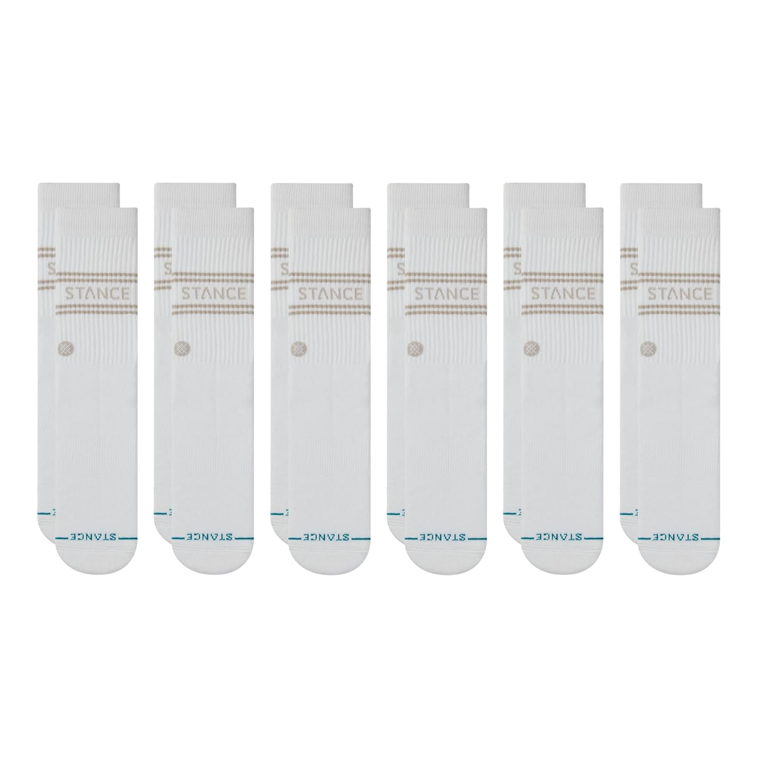 Stance Vital Crew Sock 6-Pack for Men and Women