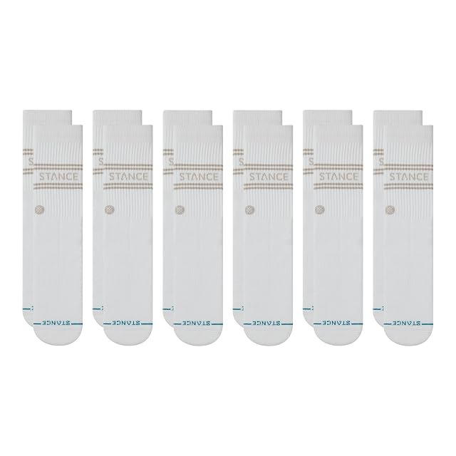 Stance Vital Crew Sock 6-Pack for Men and Women