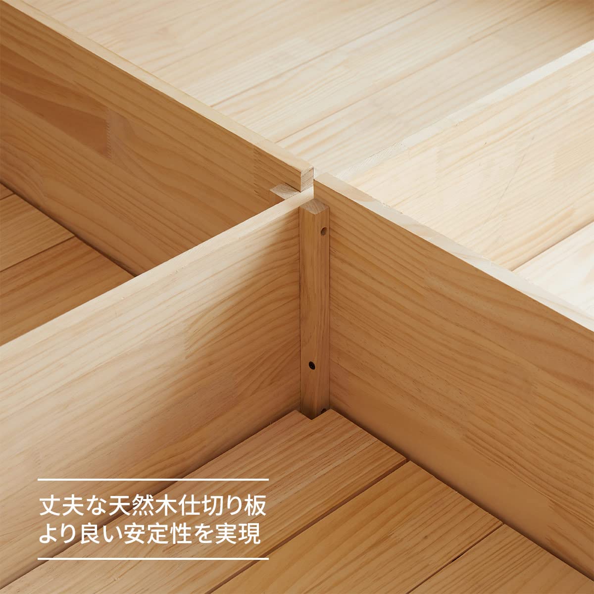 Amazon｜WAYSHOME 跳ね上げベッド ベッドフレームのみ 木製 北米産FAS