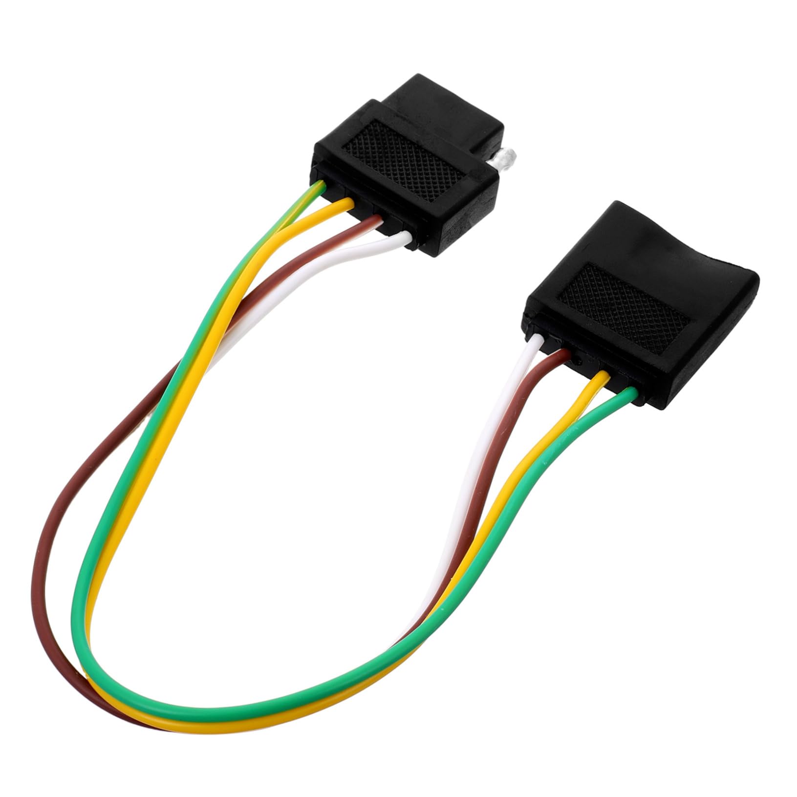 PartyKindom Trailer Light Wiring Harness Replacement 4 Core Trailer Wire Marine/Boat Trailer Supply Easy Install Trailer Wiring Harness Kit