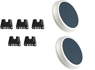 5X Narrow Replacement Thermicon Refill Tips + 2 Large Buffer Refills for NONO Hair Removal Epilator 8800 Mini Pro 3 and Pro 5