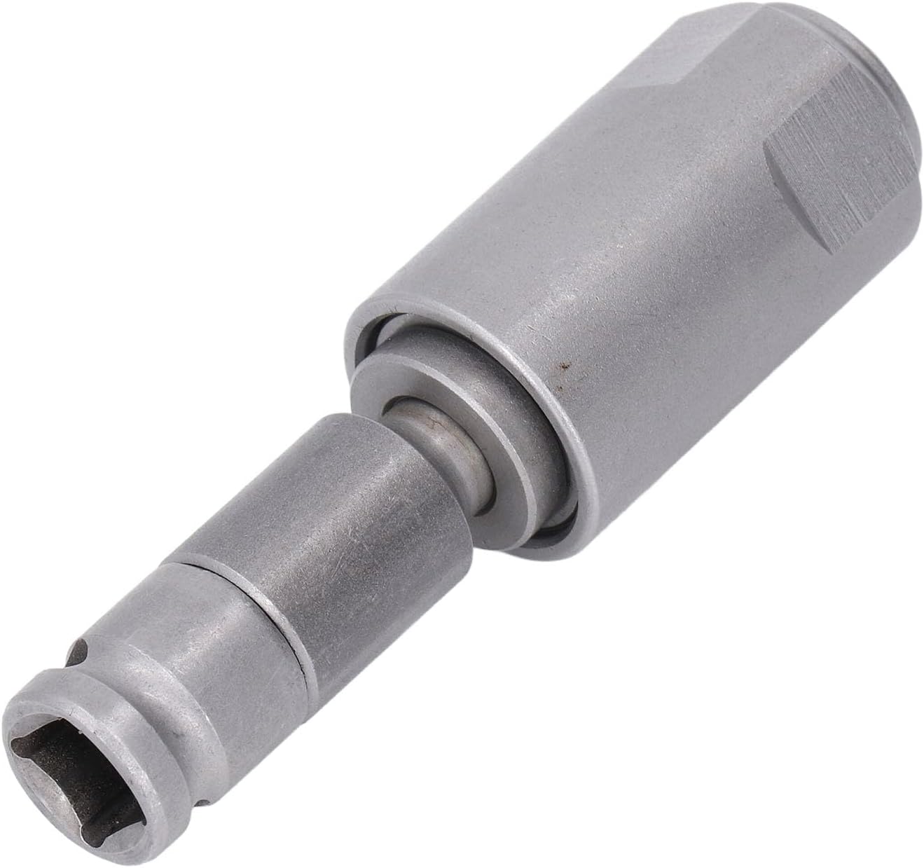 Impact Wrench Adapter, Heavy Duty High Carbon Steel Drill Bit Converter with Connecting Rod Quick Release Square Impact Drill Adapter for Electric Hammer Conversion