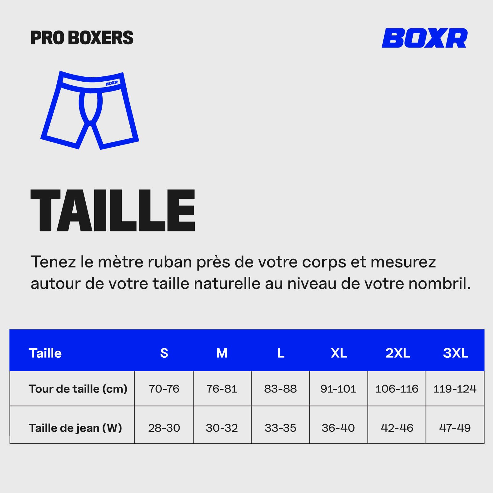 BOXR Boxers Homme Bambou - Caleçons Longs Anti-Frottement - Anti-Remontée - S-3XL
