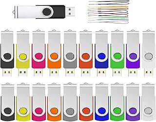 8GB USB Flash Drive 100 Pack, ABLAZE USB 2.0 Flash Drives Bulk Thumb Drives Bulk 8GB USB Sticks Memory Stick Pendrives Jump Drives