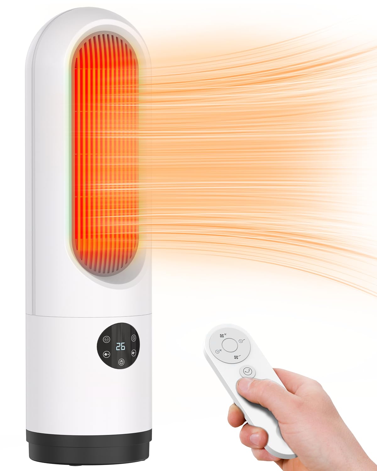 Amazon | セラミックファンヒーター 電気ヒーター セラミックヒーター 