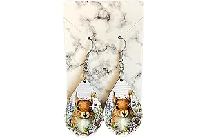 Enchanting Squirrel Earrings: A Captivating Symbol of Nature