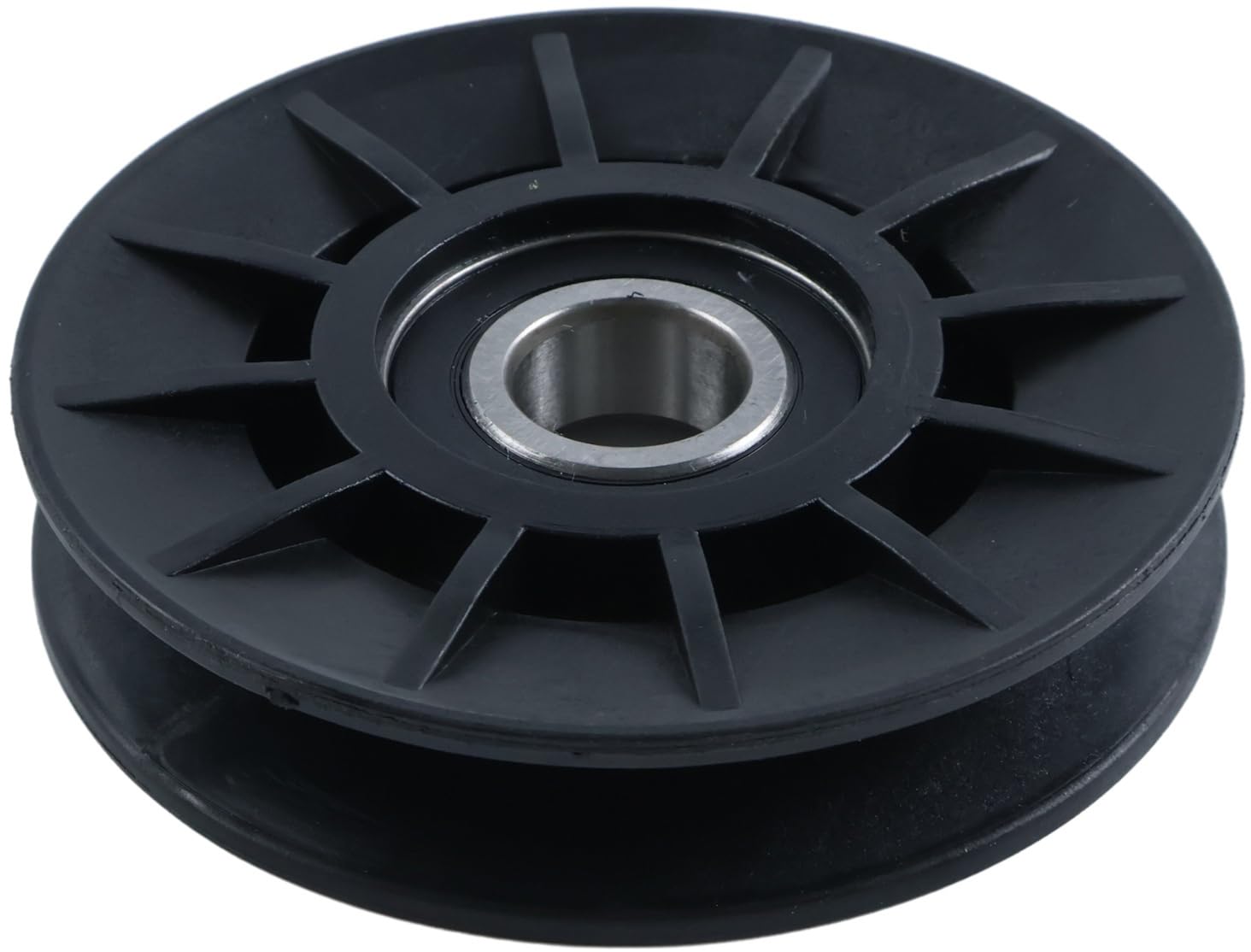 Czomoizc Drive V-Idler Pulley,Flat V-Idler Pulley 756-05024 Compatible with MTD Cub Cadet TROYBILT Craftsman XT1 GX50 GX5 LT42 LT46