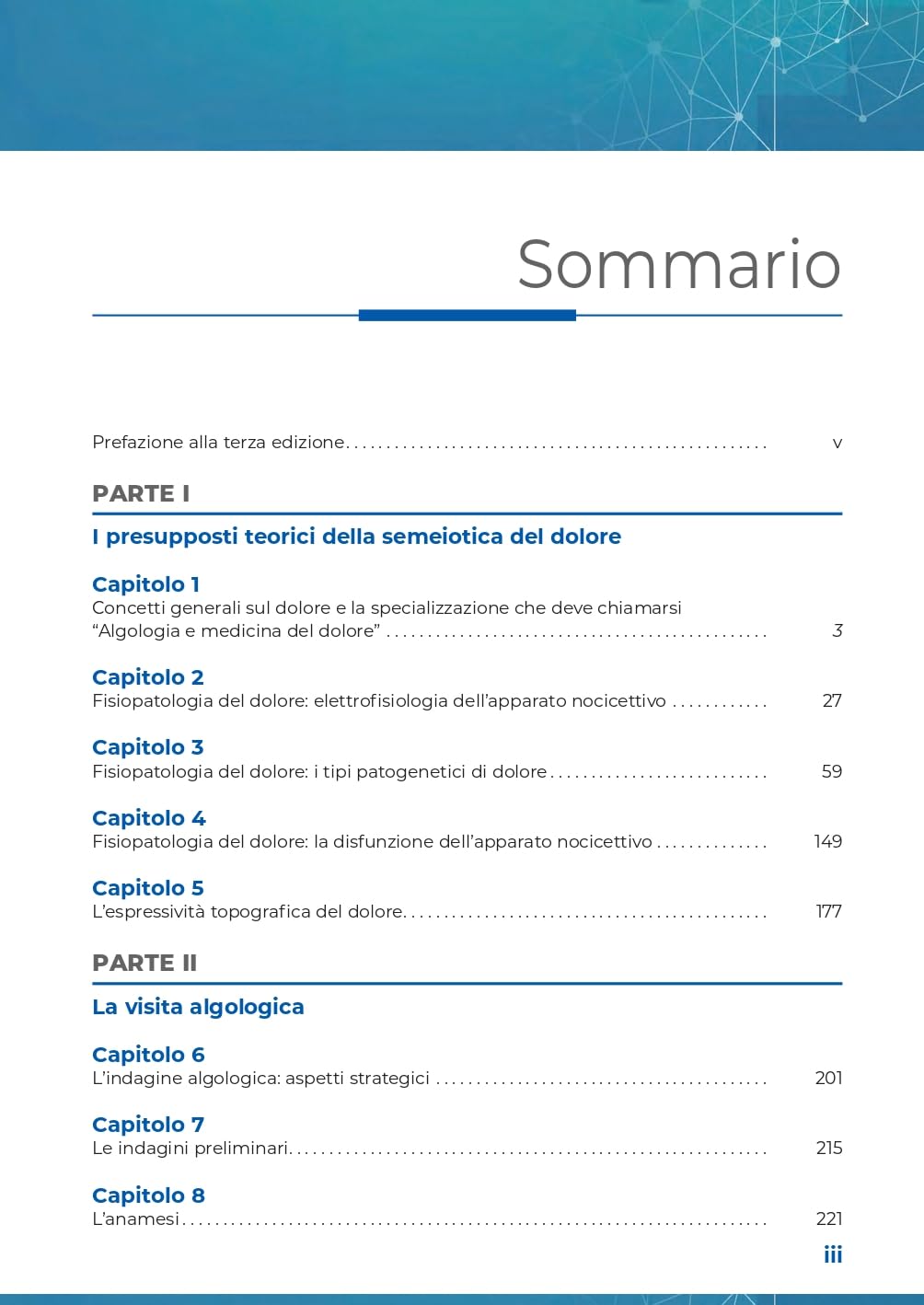 La semeiotica del dolore