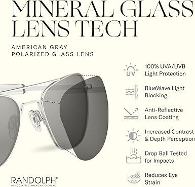 ランドルフ　サングラス Amazon | New Unisex Sunglasses Randolph Engineering Aviator