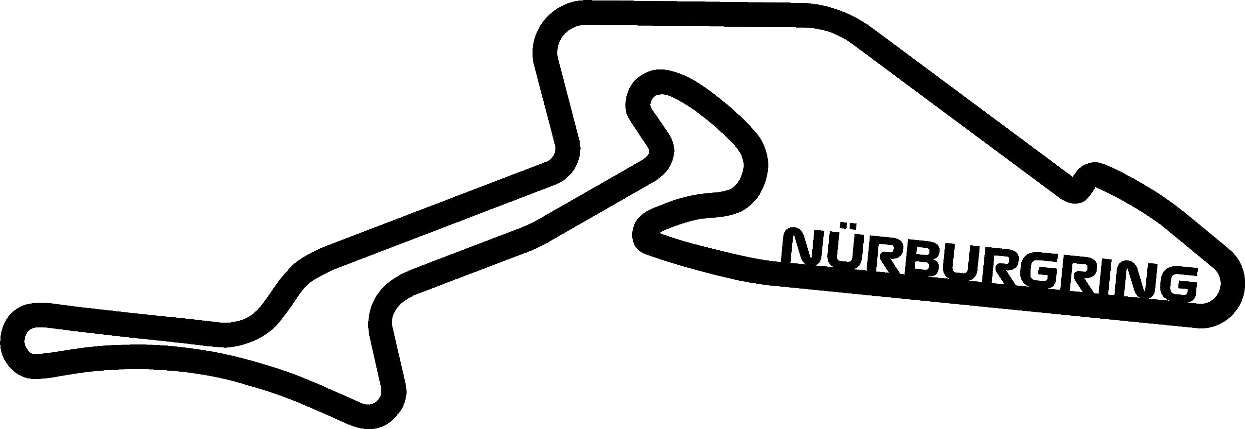 Rustic Charm Formula 1 Circuit Wall Art - Grand Prix Race Track Sculpture - Motorsport Gift - Monaco - Spa - Monza - Any Track. (Nürburgring Grand Prix, Small (215mm))